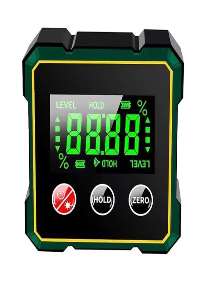 Tomahawk LAF-1270 Digital Angle Finder with Dual Laser | 4-Sided 90° Measurement | IP54 Water Resistant | USB-C Rechargeable Inclinometer | Strong Magnets | LCD Display - Image 1